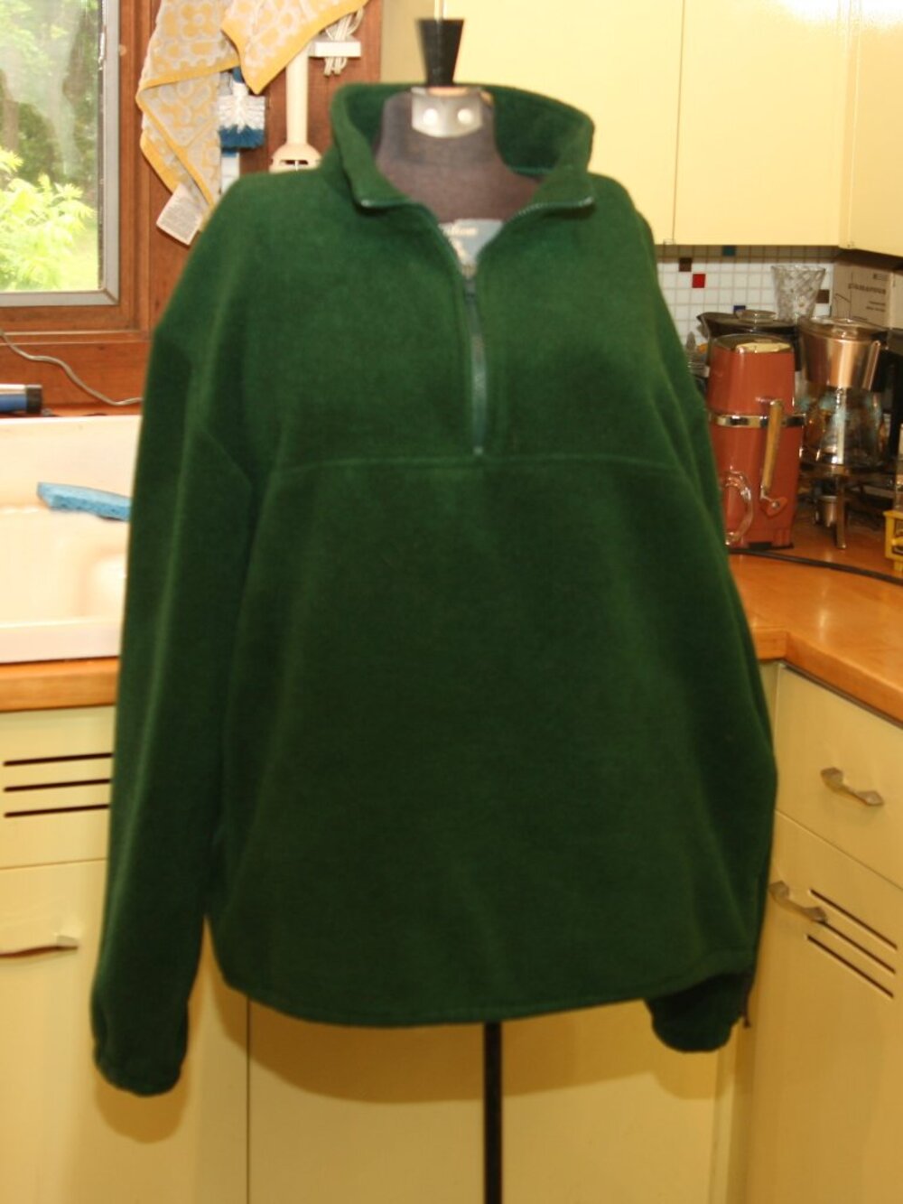 J Crew Fleece Pull Over Lightweight Jacket
